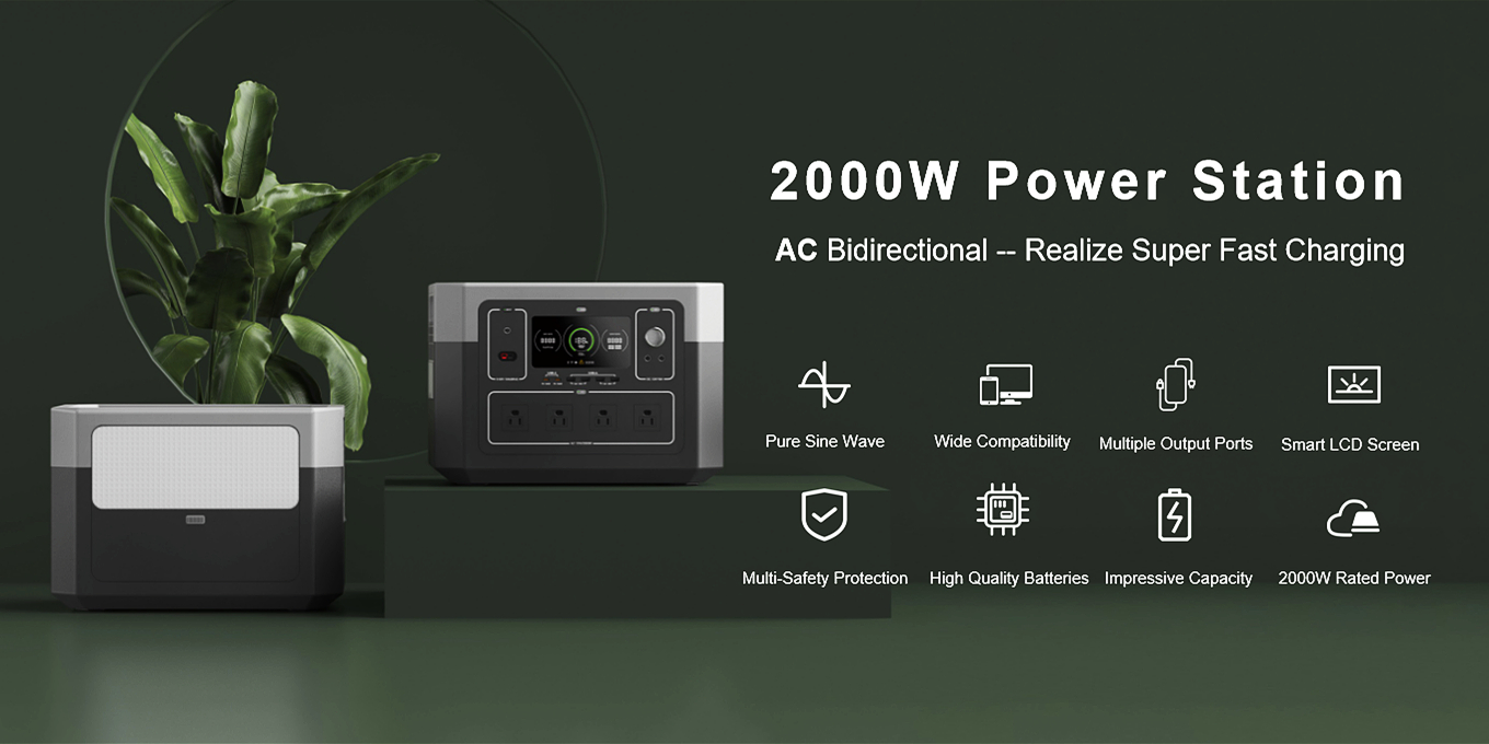 2000W Residential Energy Storage Lithium Battery