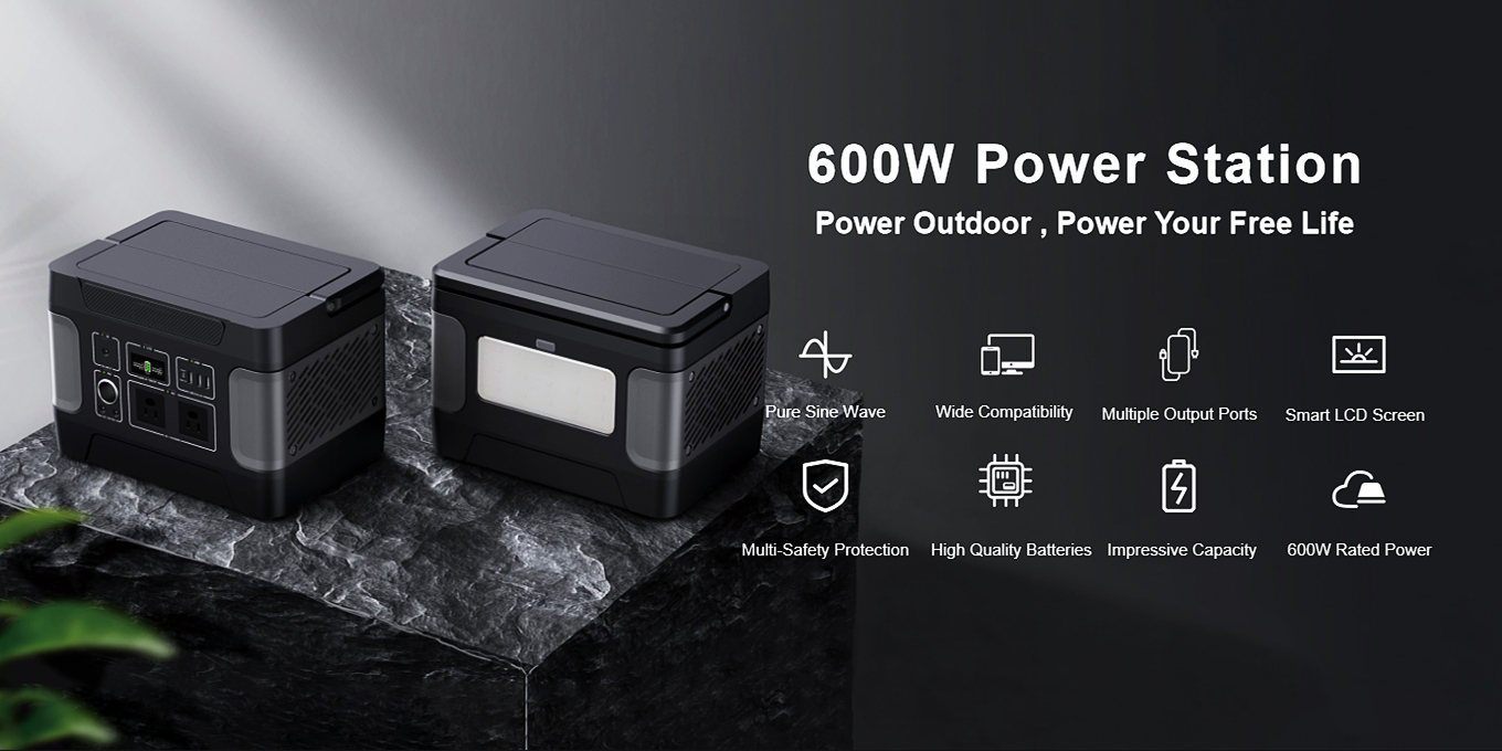 အရေးပေါ်အားသွင်းရန်အတွက် 600W အပူပေးစွမ်းအင်သုံး ဆိုလာမီးစက်