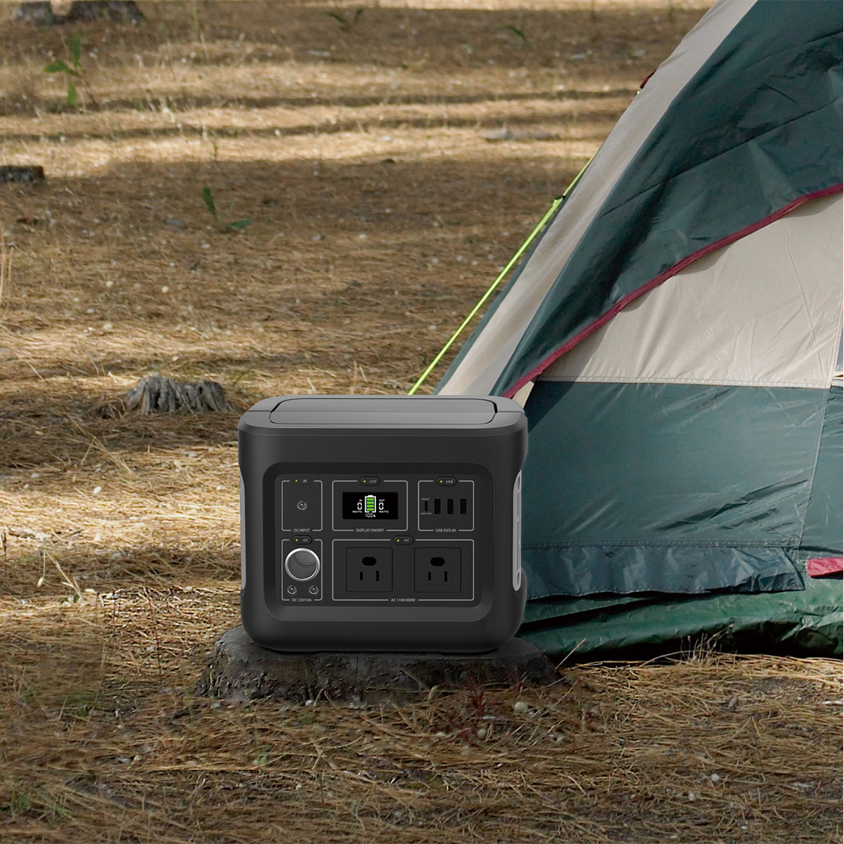 အားသွင်းရန်အတွက် 400W Maintenance Free Solar Generator